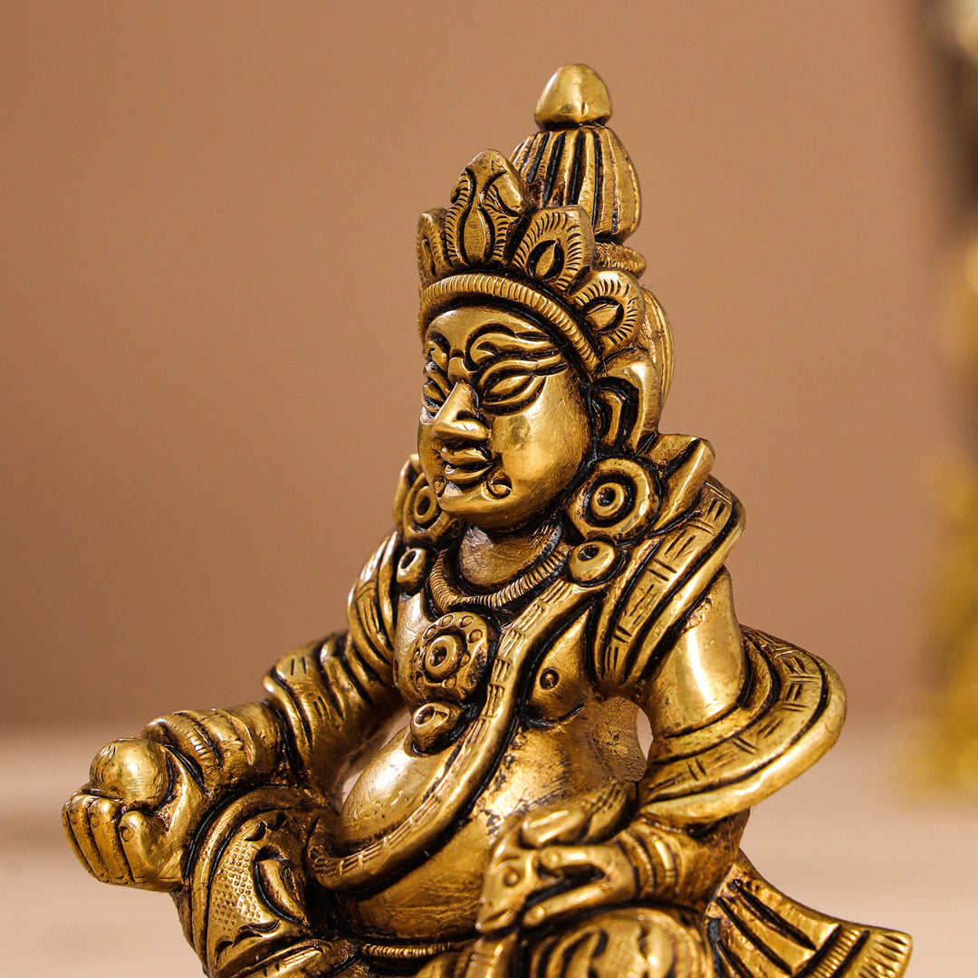 Brass Superfine Kuber Idol Vedansh Craft