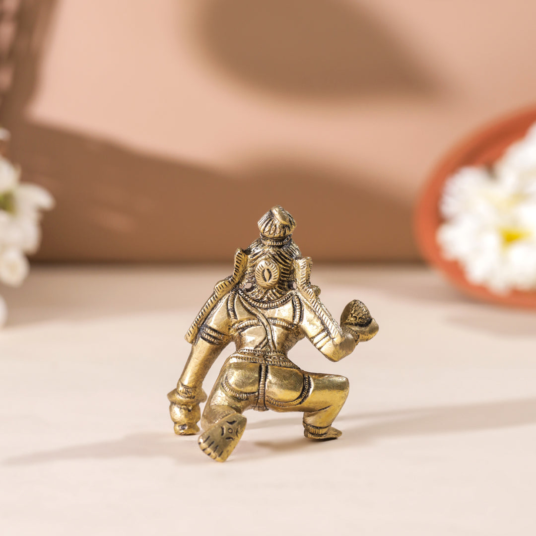 Brass Laddu Gopal Idol (3 Inch) Vedansh Craft