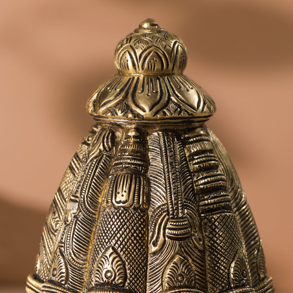 Brass Shiva Multiple Head Mukhlingam Idol (7.5 Inch) Vedansh Craft