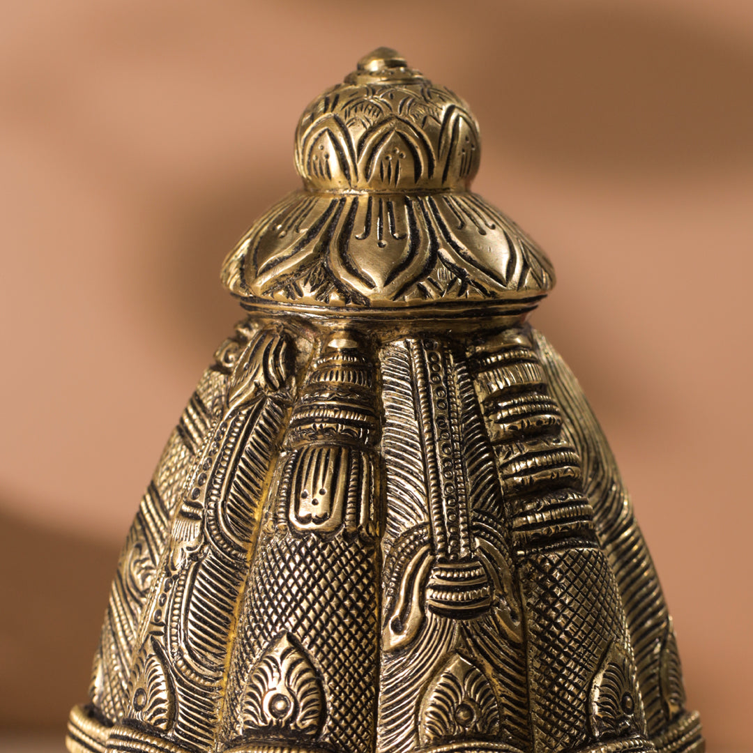 Brass Shiva Multiple Head Mukhlingam Idol (7.5 Inch) Vedansh Craft