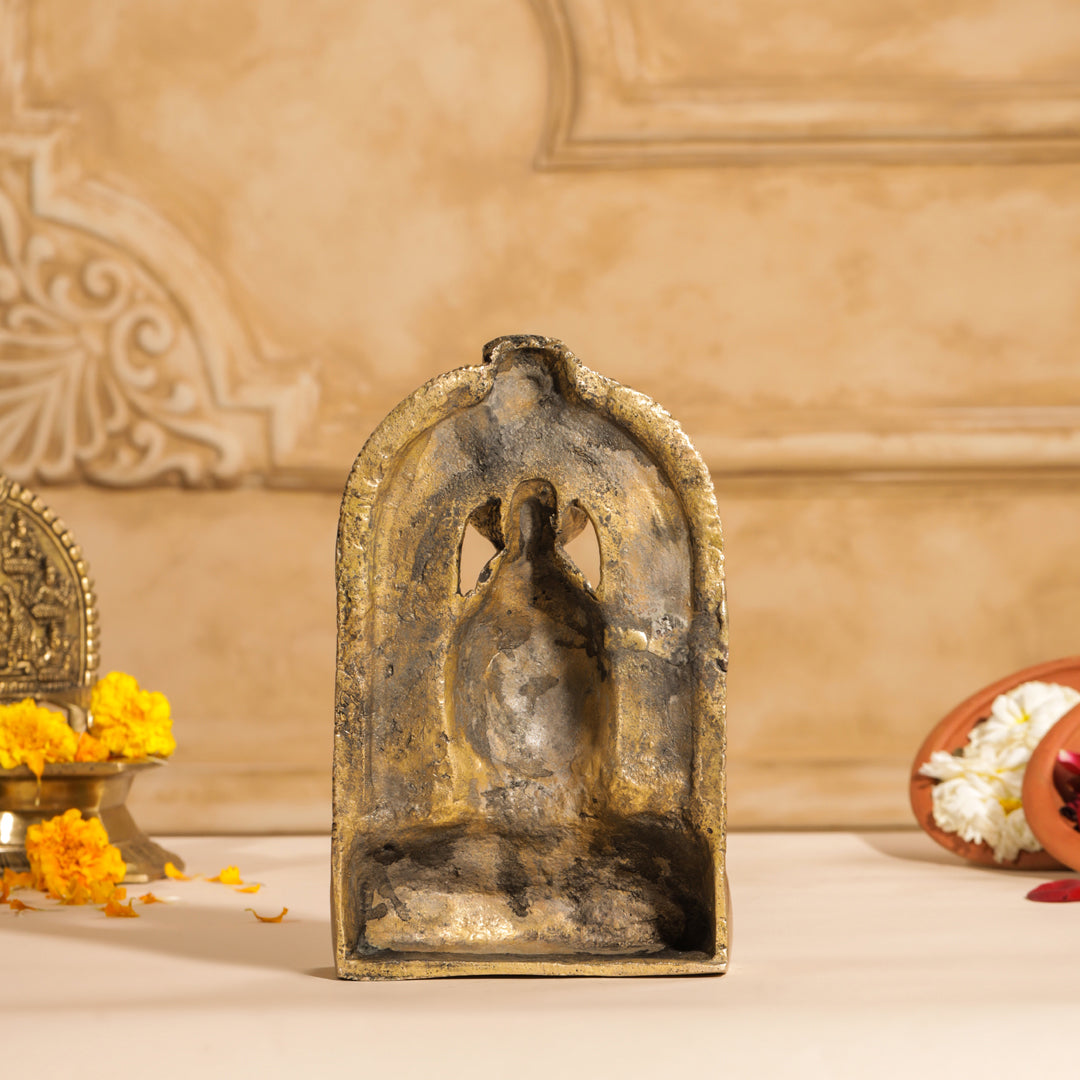 Brass Shiva Head Idol With Kirtimukha (8.5 Inch) Vedansh Craft