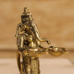 Brass Pooja Aarti Diya Vedansh Craft