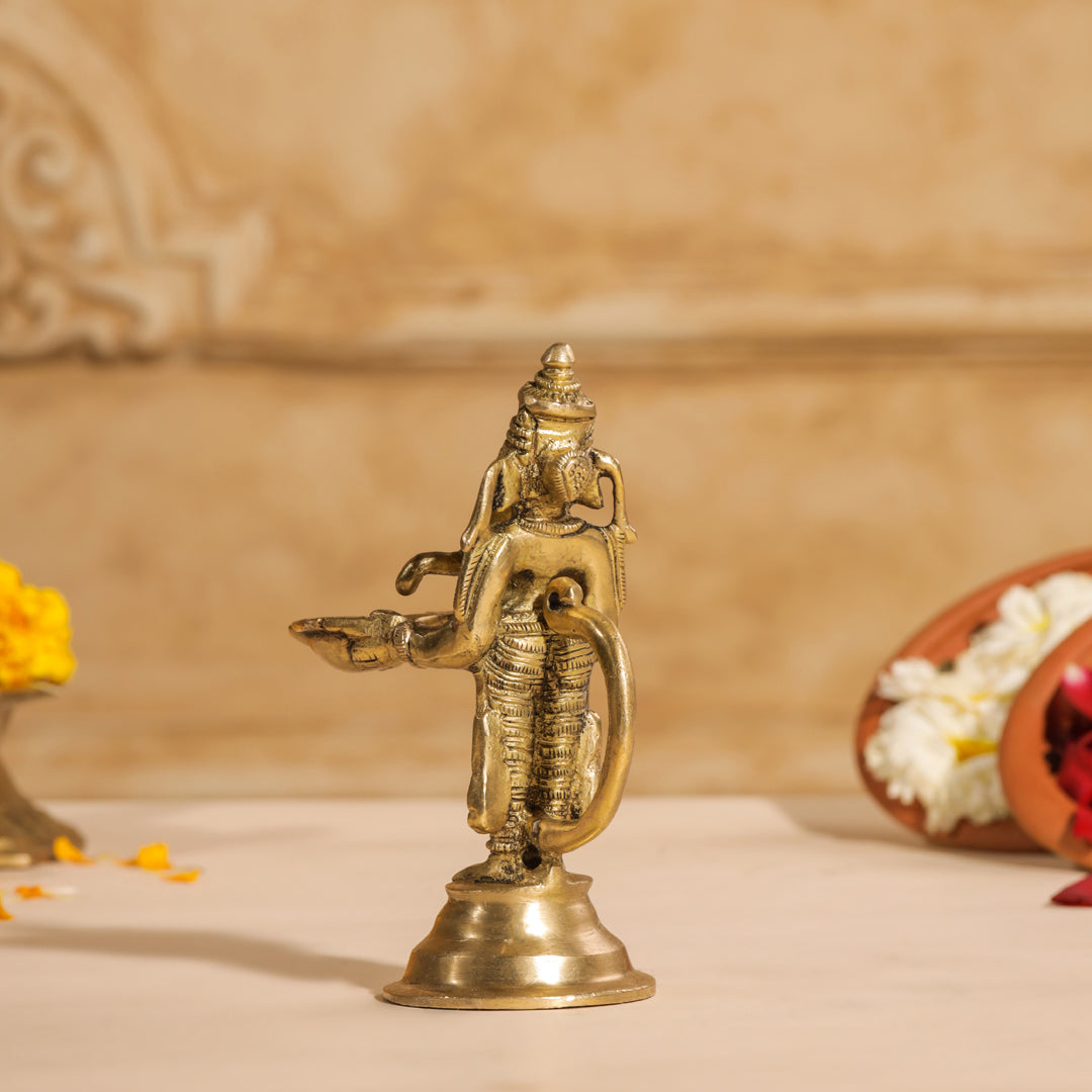 Brass Pooja Aarti Diya Vedansh Craft
