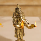 Brass Pooja Aarti Diya Vedansh Craft