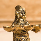 Brass Pooja Aarti Diya Vedansh Craft
