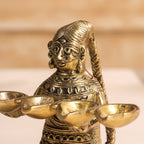 Brass Pooja Aarti Diya Vedansh Craft