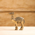 Brass Standing Camel Statue (4.2 Inch) Vedansh Craft