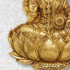 Brass Goddess Lakshmi Wall Hanging (11 Inch) Vedansh Craft