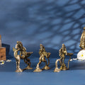 Brass Aarti Diya With Handle Vedansh Craft