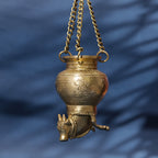 Divine Brass Nandi Gangajali Sacred Vessel of Devotion & Purity (9-Inch) Vedansh Craft