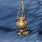 Divine Brass Nandi Gangajali Sacred Vessel of Devotion & Purity (9-Inch) Vedansh Craft