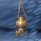Divine Brass Nandi Gangajali Sacred Vessel of Devotion & Purity (9-Inch) Vedansh Craft