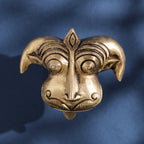 Brass Yali/kirtimukha Door Knob Vedansh Craft