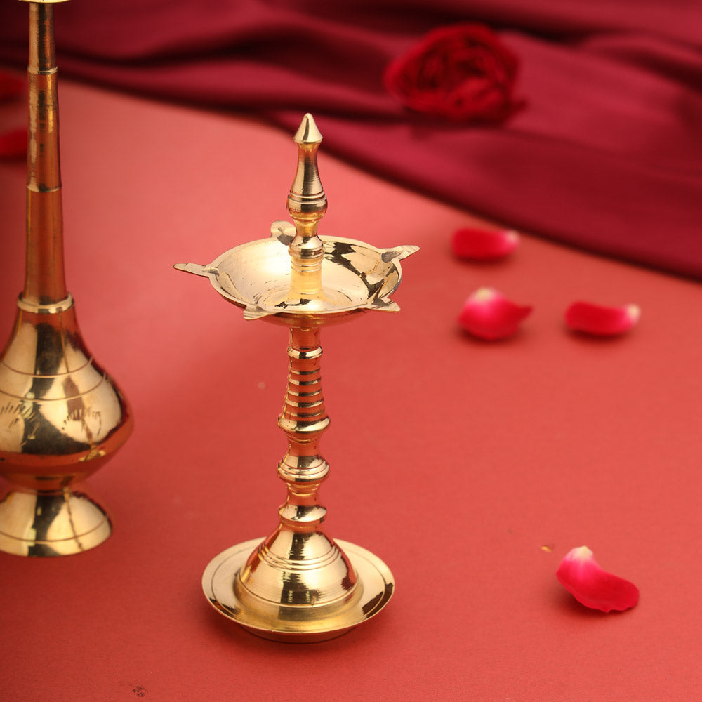 Brass Sprinkler & Samai House Warming Gift Hamper Vedansh Craft
