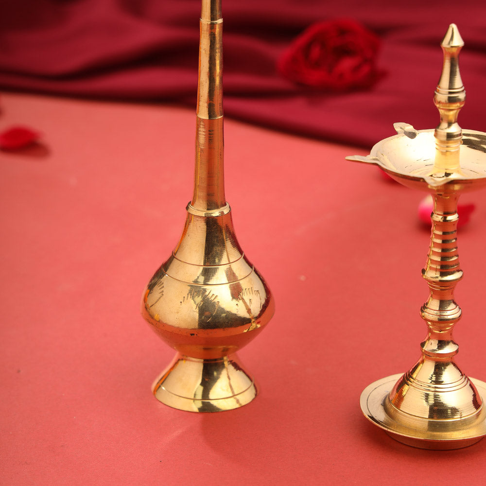 Brass Sprinkler & Samai House Warming Gift Hamper Vedansh Craft