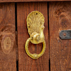 Brass Peacock Door Knocker (8 Inch) Vedansh Craft