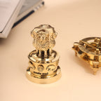 Brass Sundial Compass & Ashok Stambh Corporate Gift Hamper Vedansh Craft