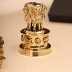 Brass Sundial Compass & Ashok Stambh Corporate Gift Hamper Vedansh Craft