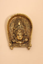 Brass Durga face & Swastik bell Festive Gift Hamper Vedansh Craft