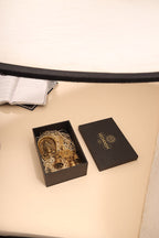 Brass Durga face & Swastik bell Festive Gift Hamper Vedansh Craft