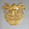 Brass Mangal Kalash Wall Hanging (9.5 Inch) Vedansh Craft