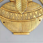 Brass Mangal Kalash Wall Hanging (9.5 Inch) Vedansh Craft