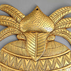 Brass Mangal Kalash Wall Hanging (9.5 Inch) Vedansh Craft