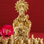 Brass Surya Rath Idol (5 Inch) Vedansh Craft