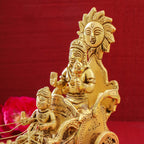 Brass Surya Rath Idol (5 Inch) Vedansh Craft