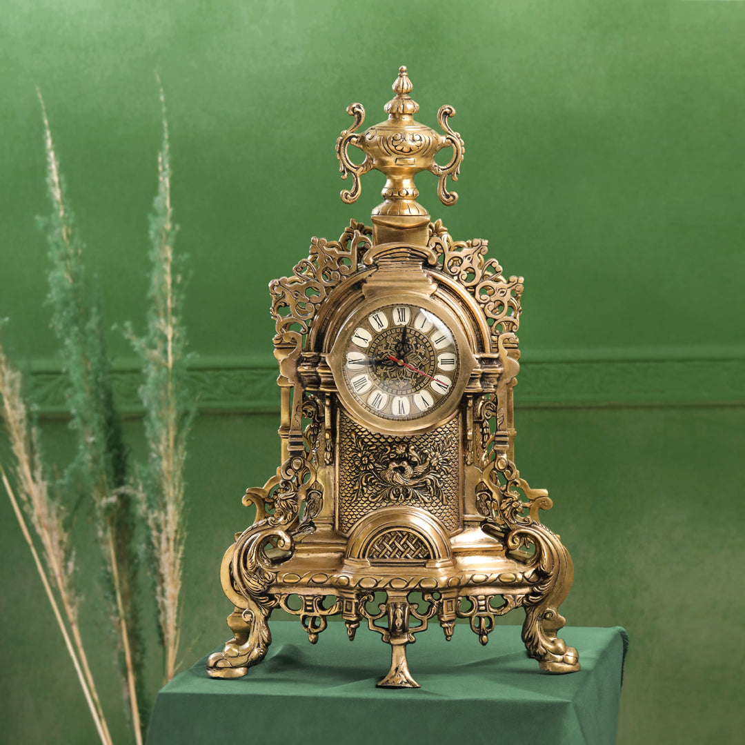 Brass Vintage Table Clock/Watch (22 Inch) Vedansh Craft