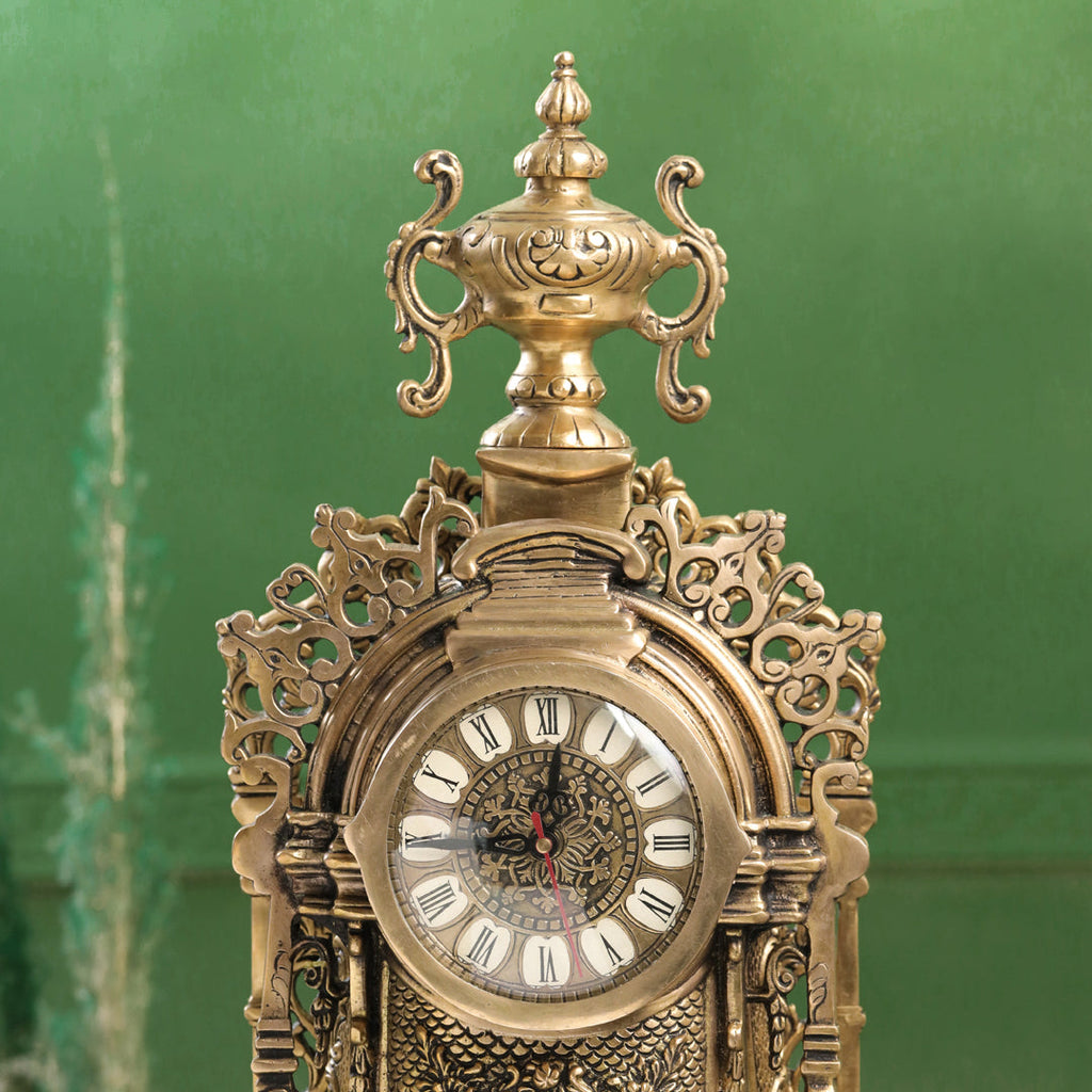 Brass Vintage Table Clock/Watch (22 Inch) Vedansh Craft
