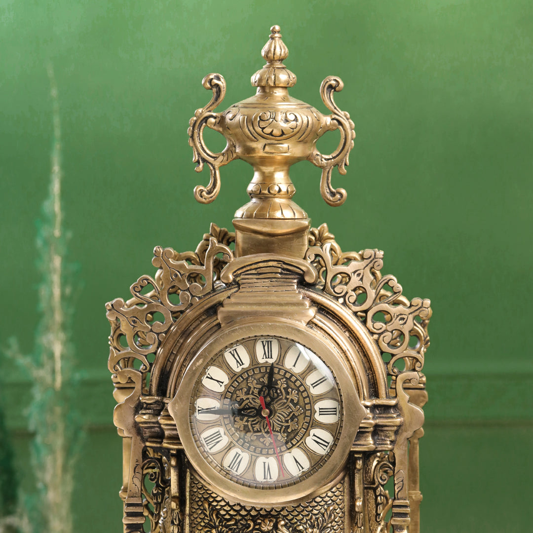 Brass Vintage Table Clock/Watch (22 Inch) Vedansh Craft