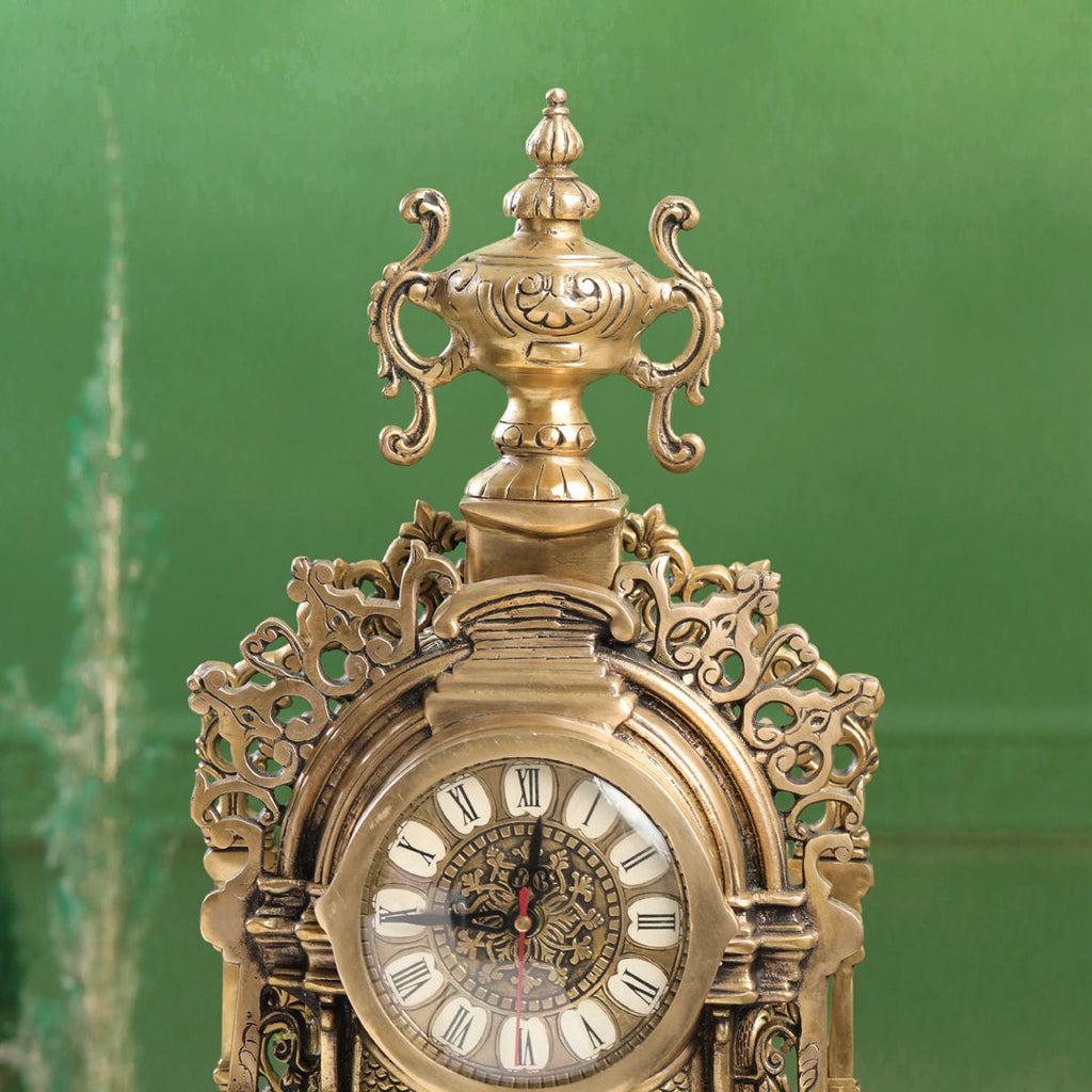 Brass Vintage Table Clock/Watch (22 Inch) Vedansh Craft