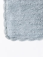 Handloom Cotton Rectangular Bath Mat For Bathroom