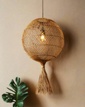 Handmade Rattan Pendant Lamp for Home and Balcony