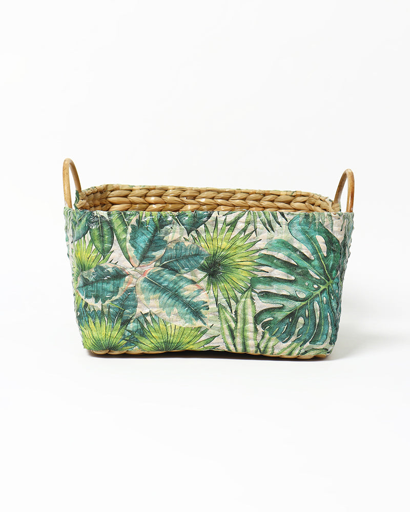 Natural Seagrass Hamper and Organiser Basket for Stylish Home Decor and Clutter-Free Storage