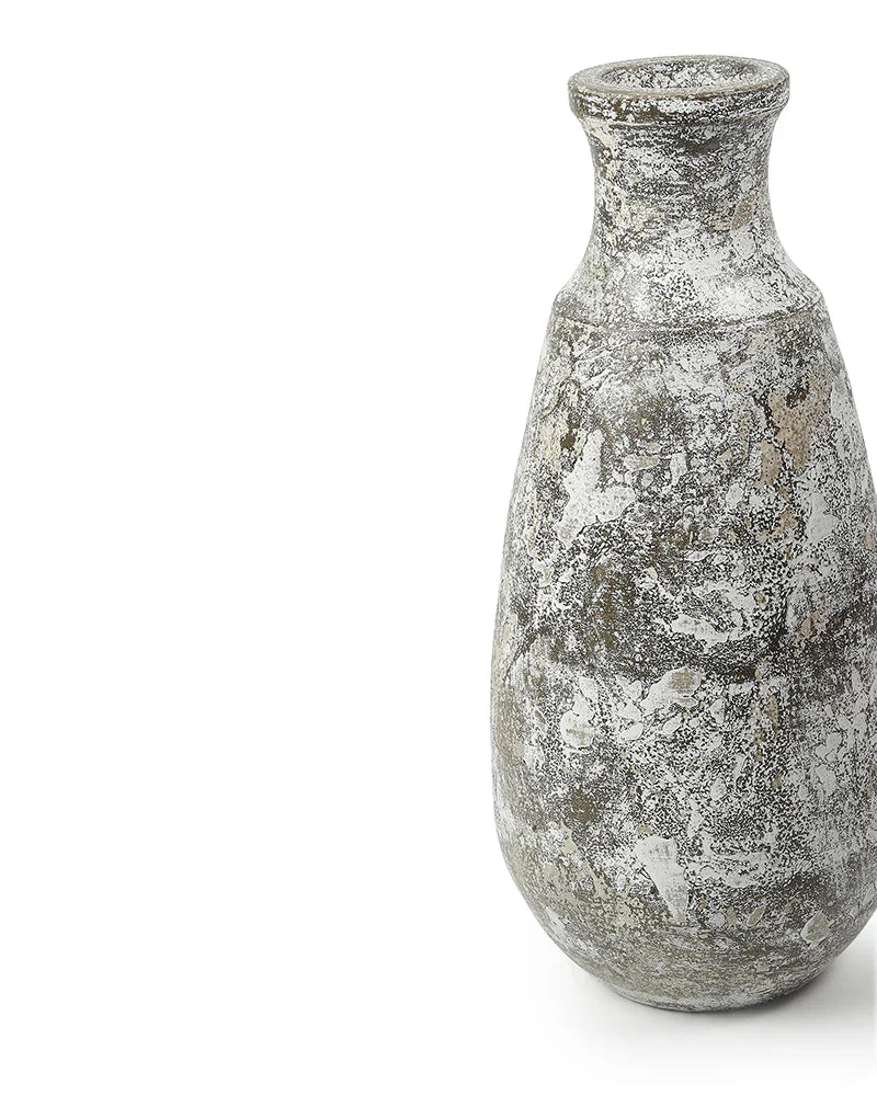 Vintage Look Terracotta Vase for Corner Styling