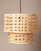 Natural Rattan Pendant Light for Living Room and Bedroom