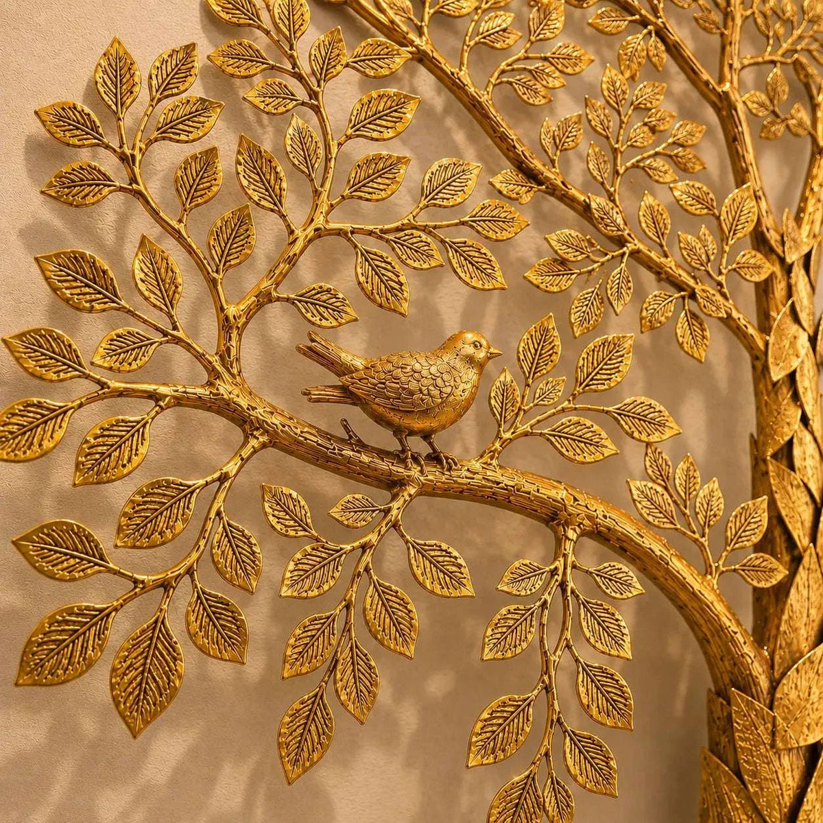 Brass Handcrafted Kalpvriksha Wall Hanging (50 Inch) Vedansh Craft