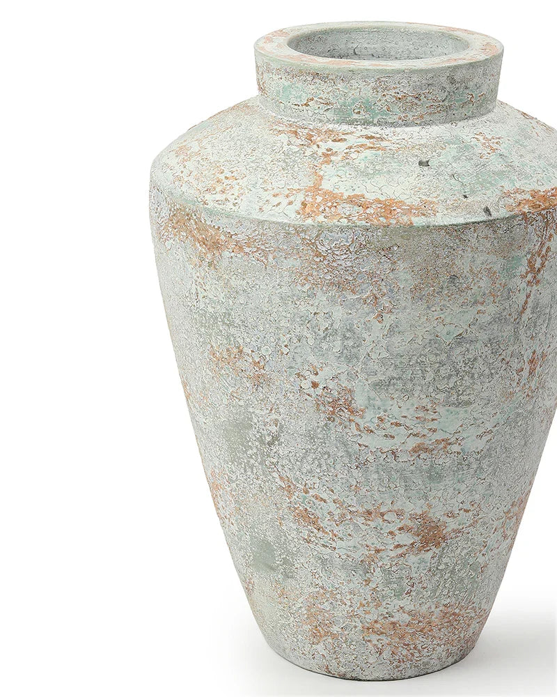 Large Rustic Terracotta Vase for Living Room Corners