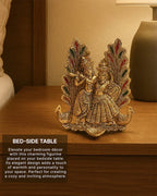 Radha Krishna Statue for Home and Pooja Room, Decorative God Idol Figurine