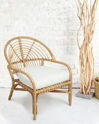 Bamboo Accent Chairs for Living Room Comfort and Style