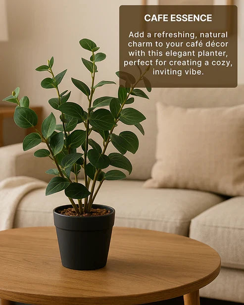 Decorative Artificial Pot Plant for Living Room Decor and Home Styling