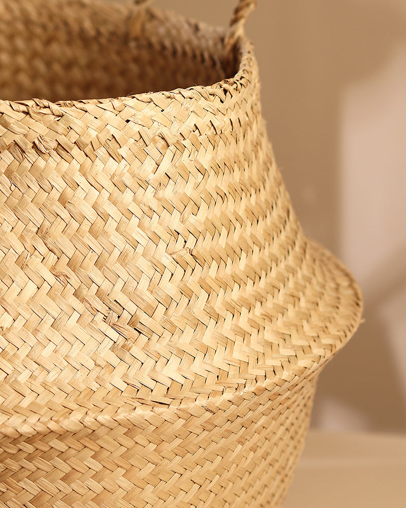 Seagrass Multi-Purpose Basket for Toy Storage and Planters