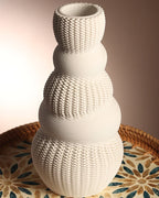 Short Ceramic Vase for Compact Table Spaces