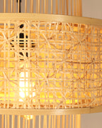 Modern Rattan Pendant Lamp for Dining Space and Home