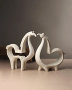 Polypropylene Decorative Animal Figurine for Tabletop and Gift Items