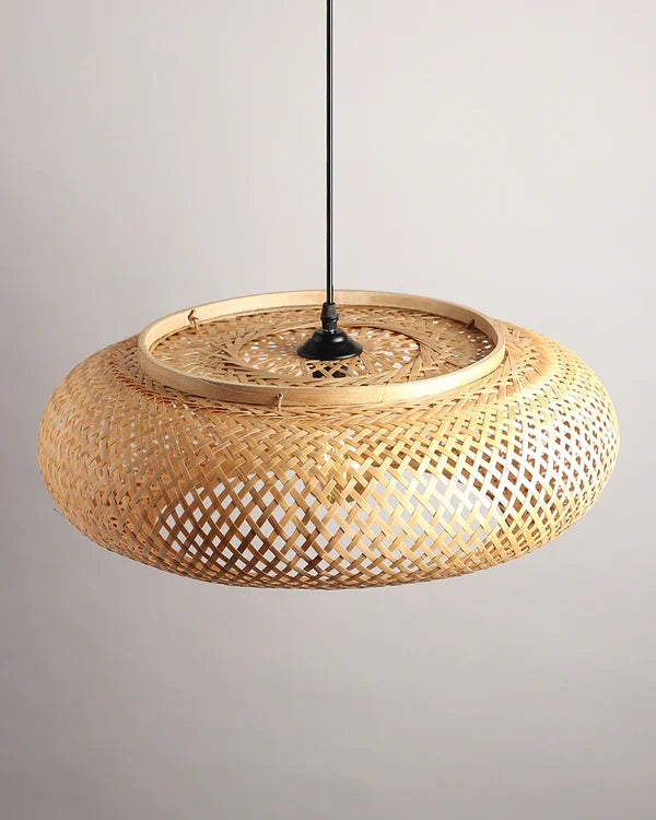 Boho Bamboo Pendant Lamp for Home Decor and Lounge