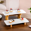 2 Tier Ceramic Dessert Platter Nestasia