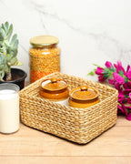 Seagrass Gift and Storage Basket for Eco-Friendly Home Organization